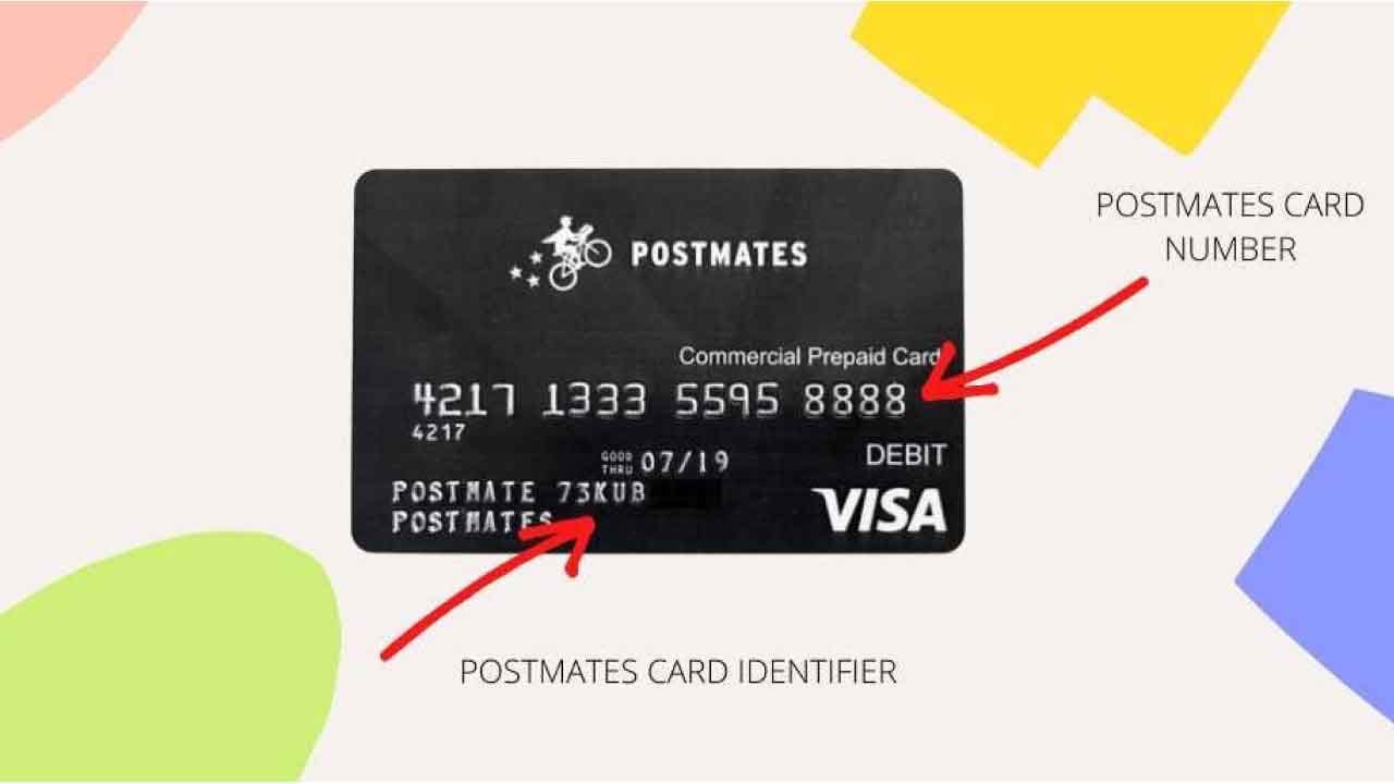 activate postmates card