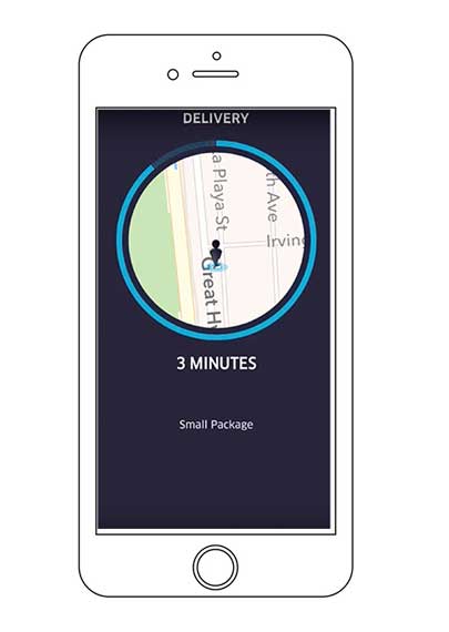 accept Uber Eats delivery request