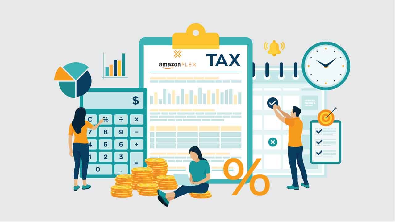amazon flex taxes