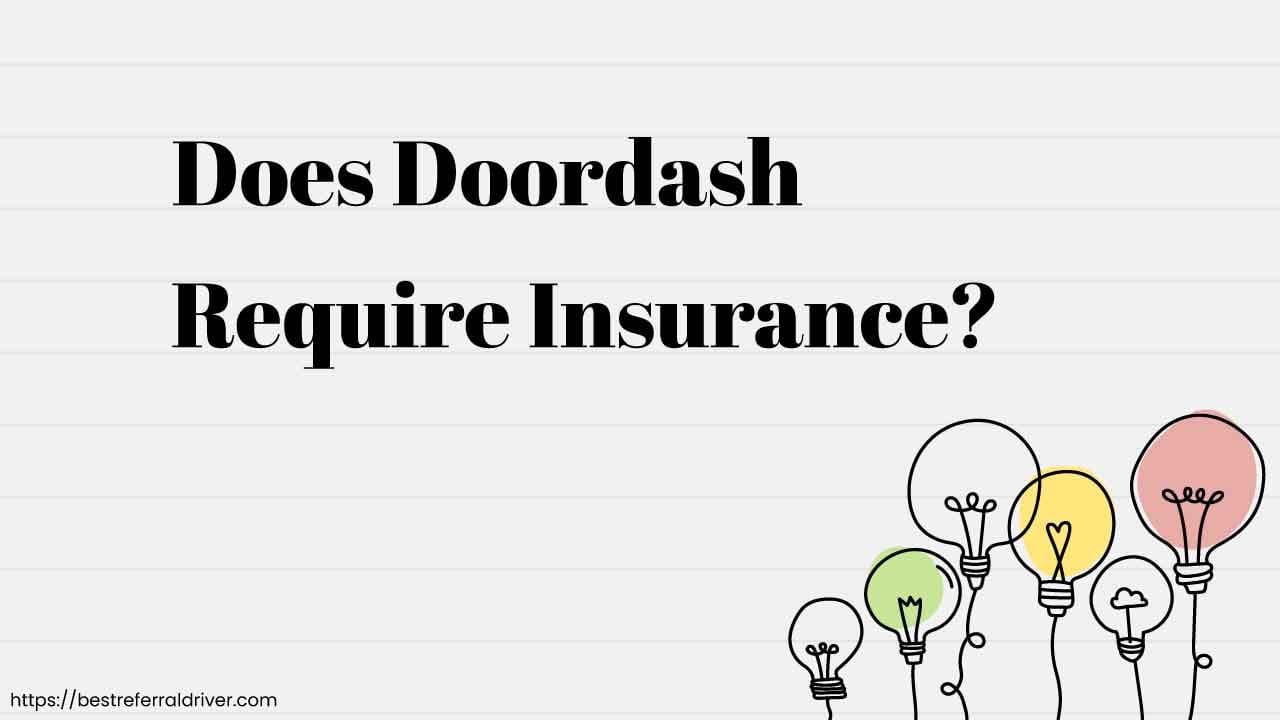 does doordash require insurance