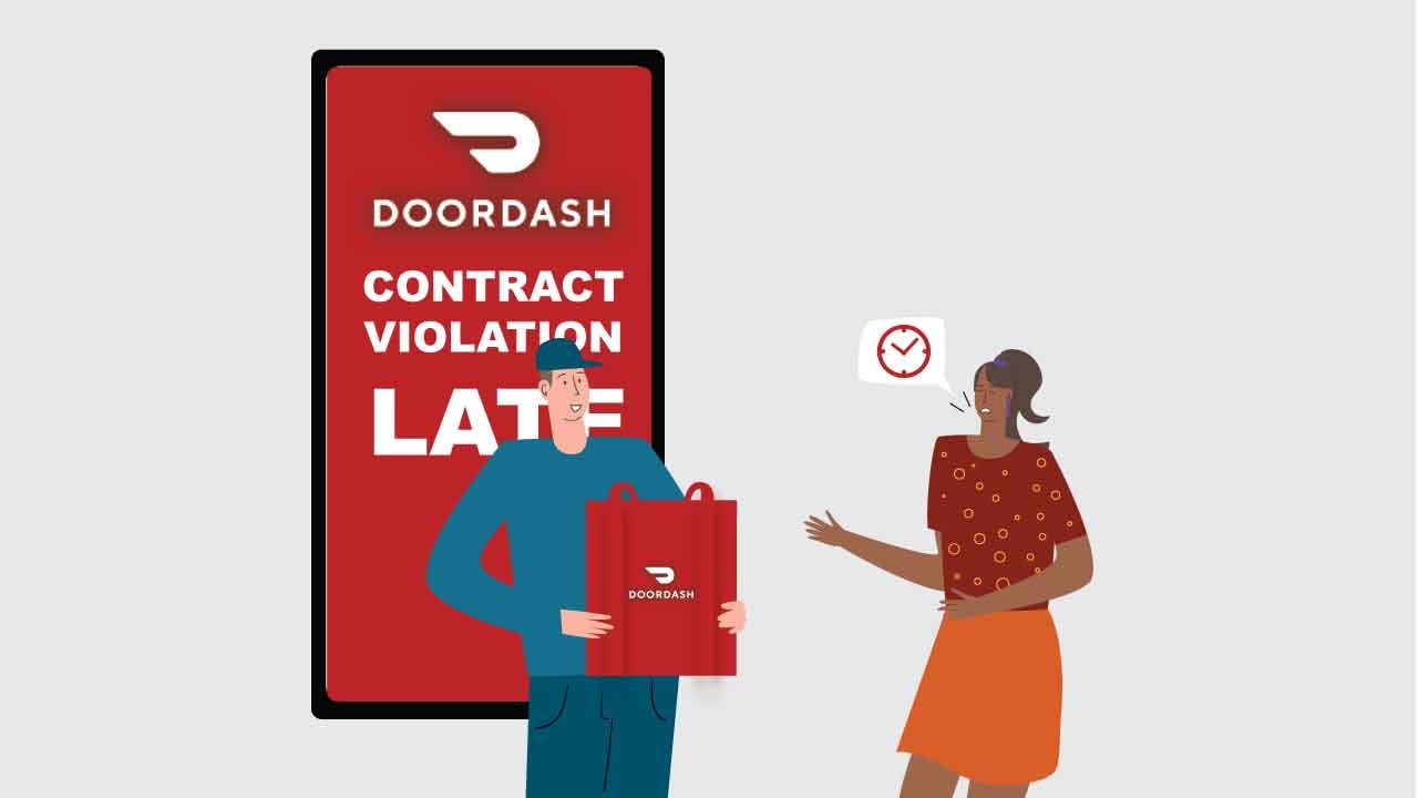 doordash contract violations