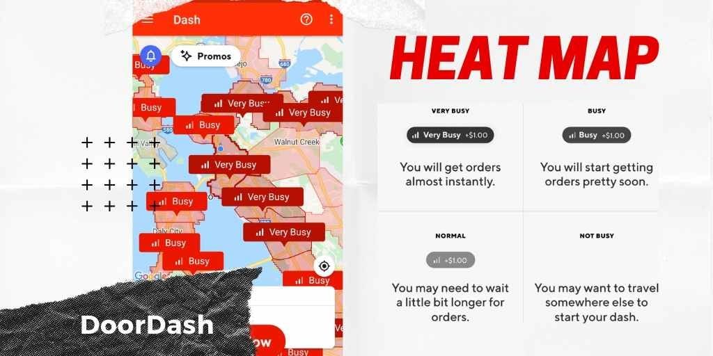 doordash heat map