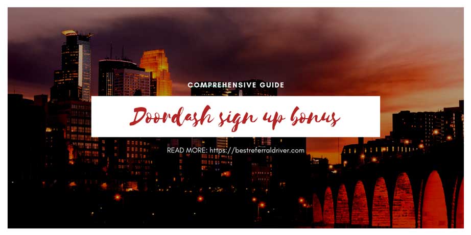 doordash sign up bonus Minneapolis