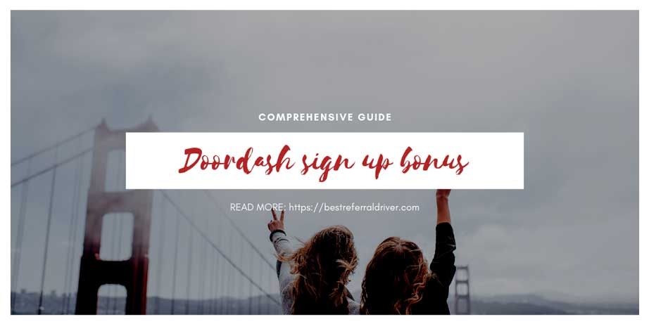 doordash sign up bonus san francisco