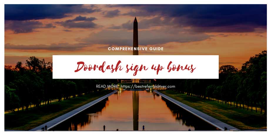 doordash sign up bonus Washington-DC