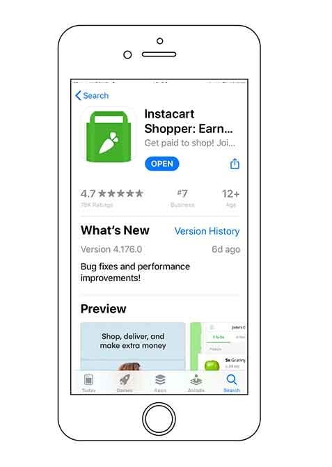 Instacart Shopper App not showing a delivery button. : r/instacart