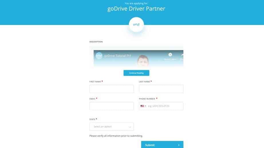gopuff driver application