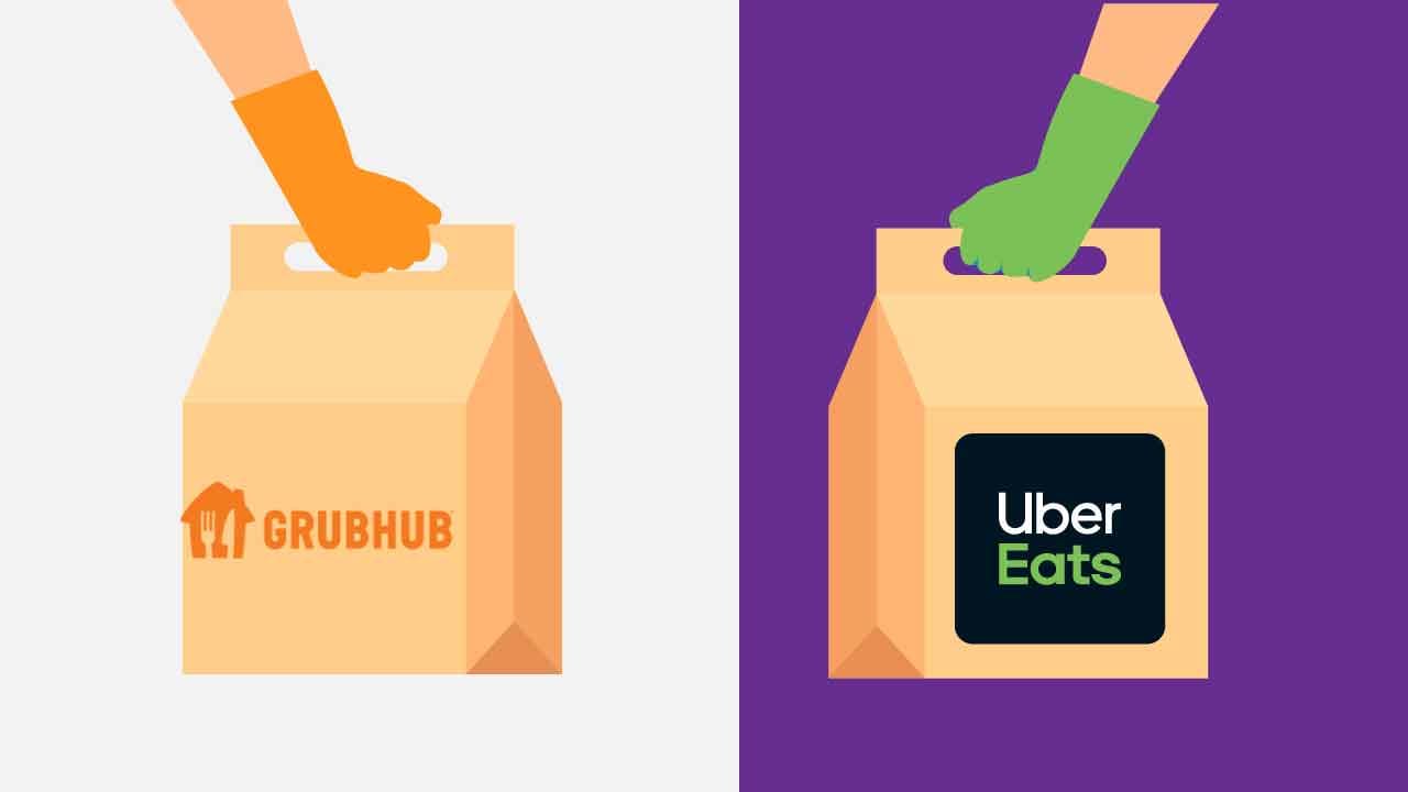 grubhub vs uber eats