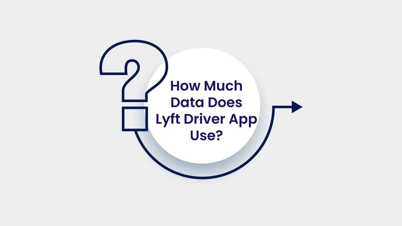 how much data does lyft driver app use