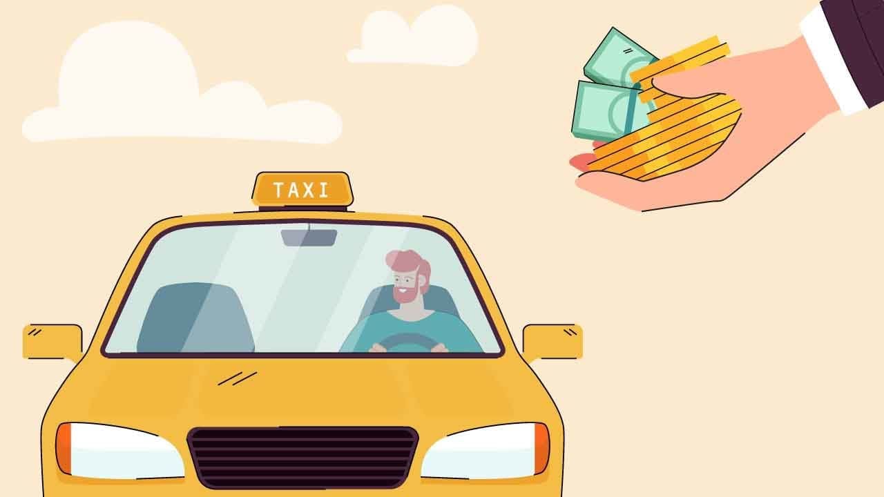 How much do you tip on a $100 taxi?