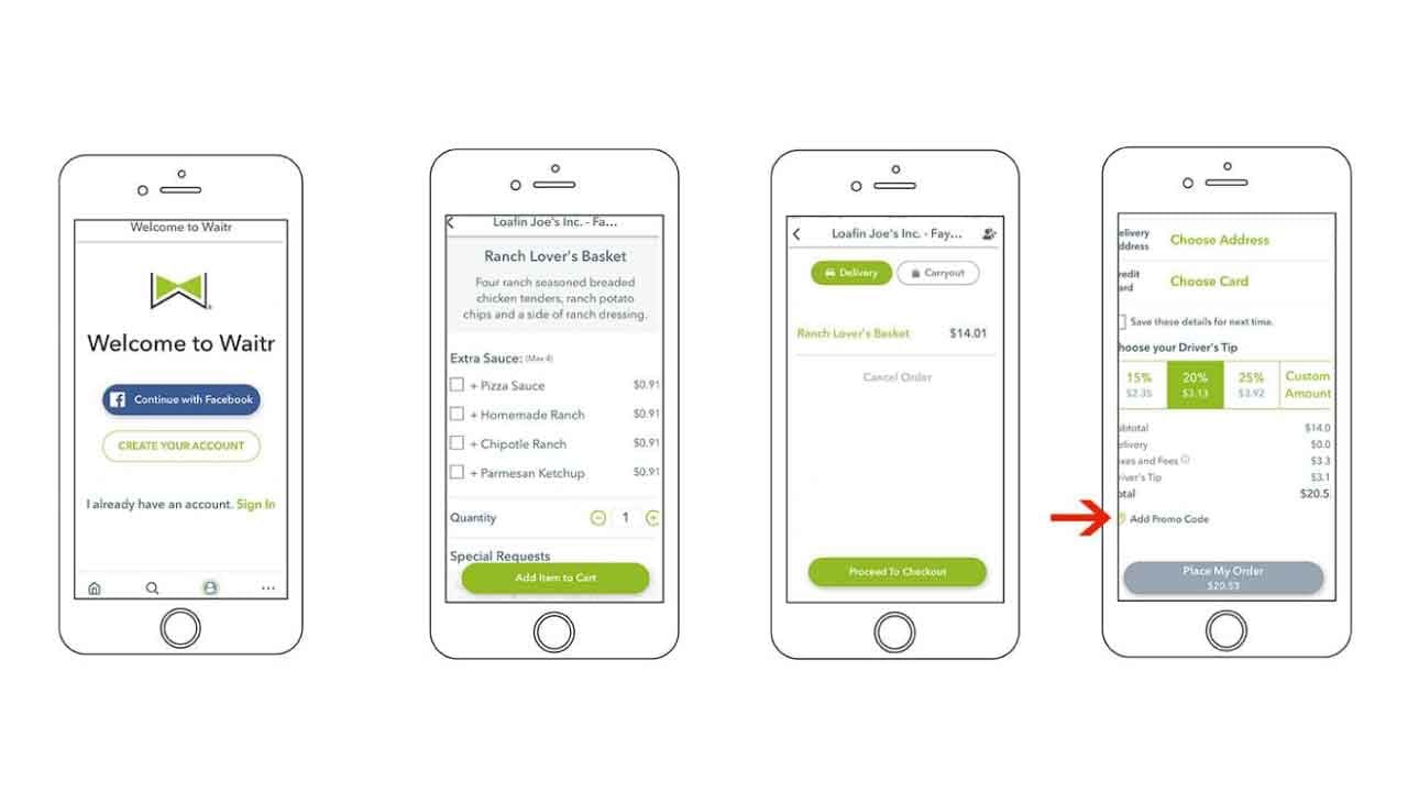 how to apply a waitr promo code step by step guide