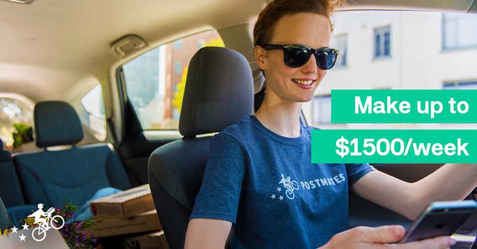 Postmates Driver Sign up Bonus up to $1000 - Referral Code ...