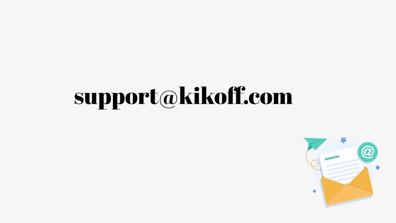 kikoff customer service email