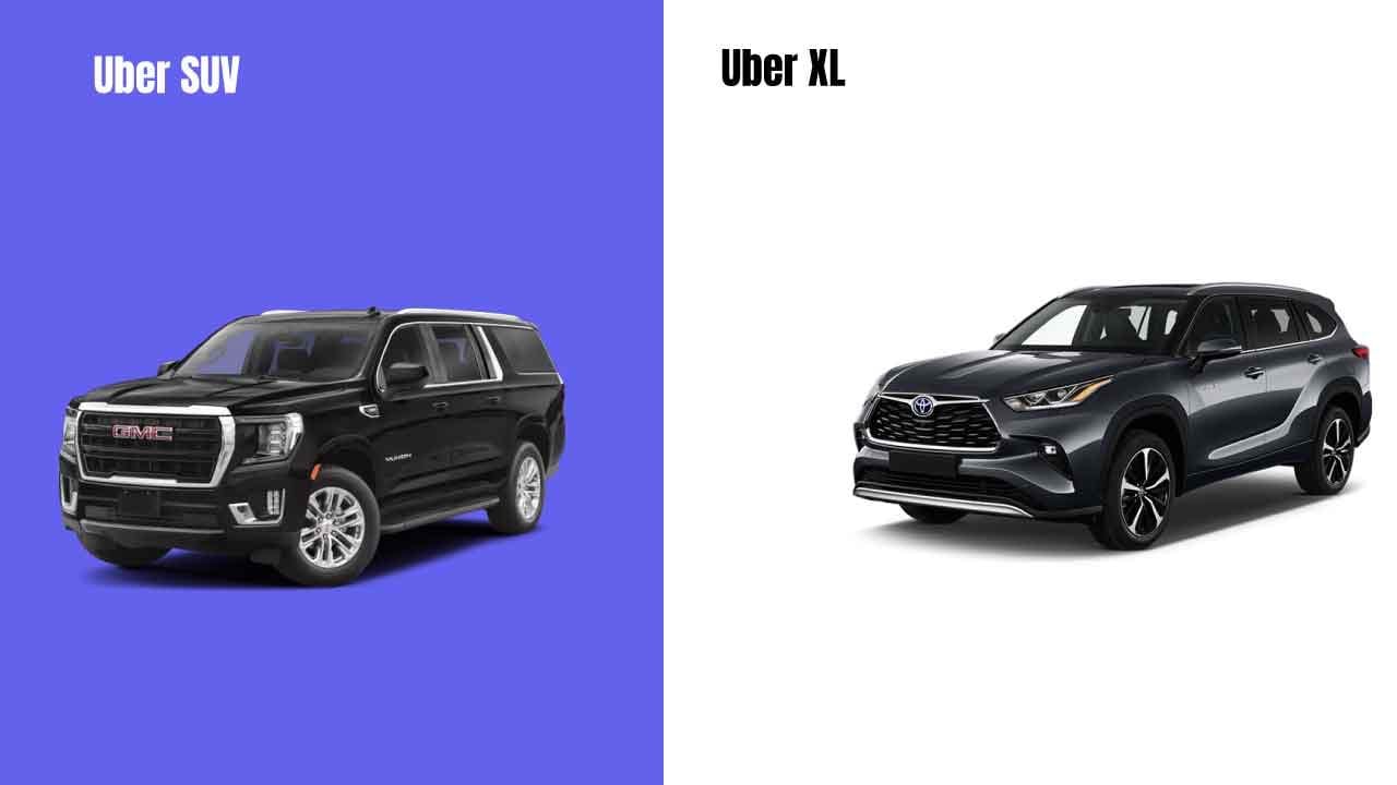 uber suv vs uber XL